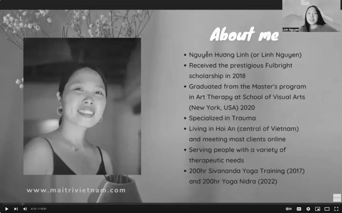 Still photo Linh Therapist Vietnam